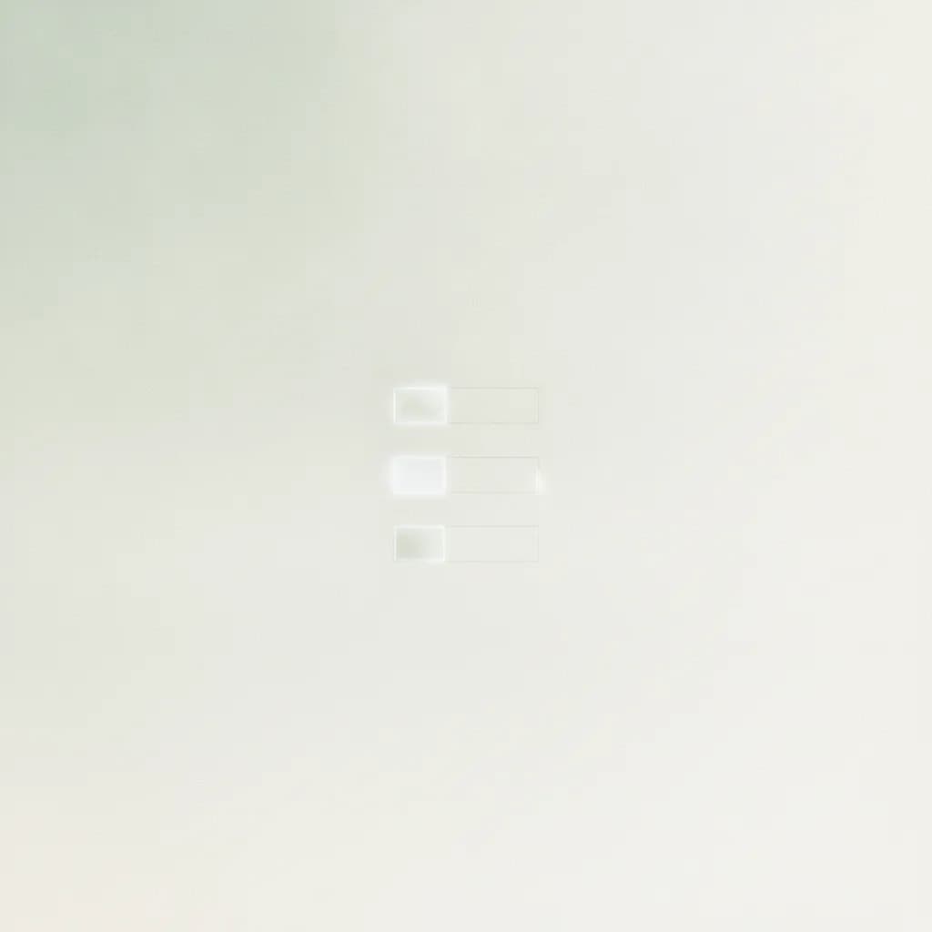A faint constellation of thin lines forming a search result list, with one node unlit